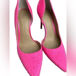 INC Kenjay pink heels size 7.5